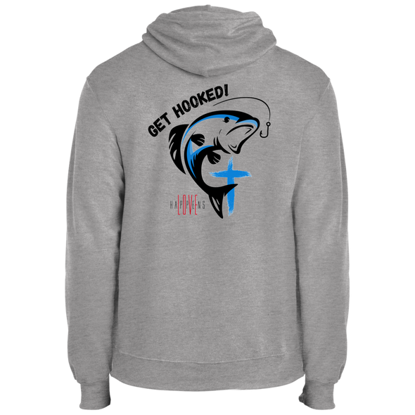 GET HOOKED Core Fleece Pullover Hoodie (2 Colors + Up to 4XL)