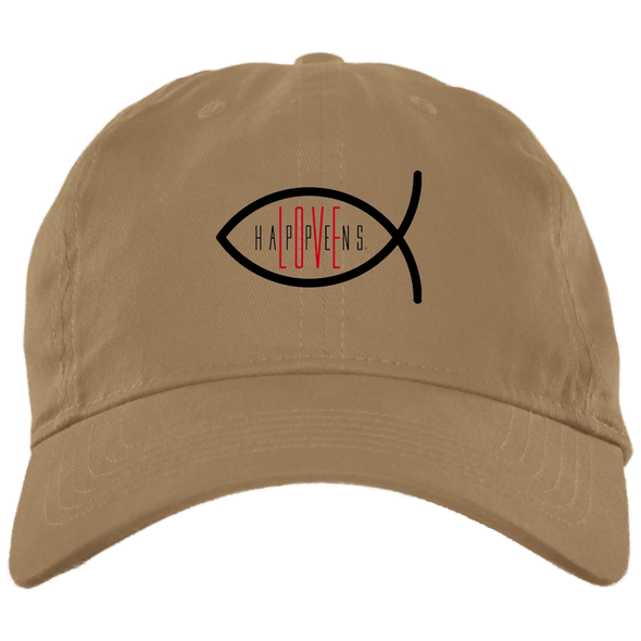 CHRISTIAN FISH Brushed Twill Unstructured Dad Cap (4 colors)