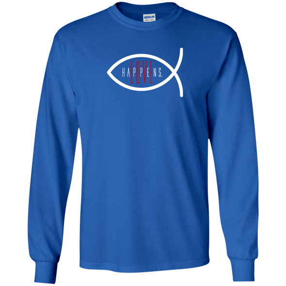 CHRISTIAN FISH Youth LS T-Shirt