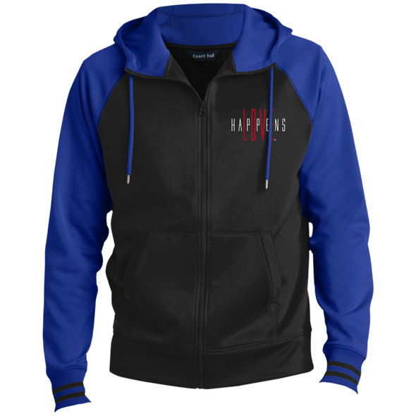 LOVE HAPPENS Sport-Wick® Full-Zip Hooded Jacket