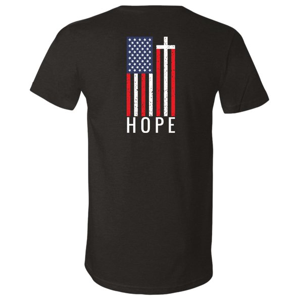 HOPE Unisex Jersey SS V-Neck T-Shirt