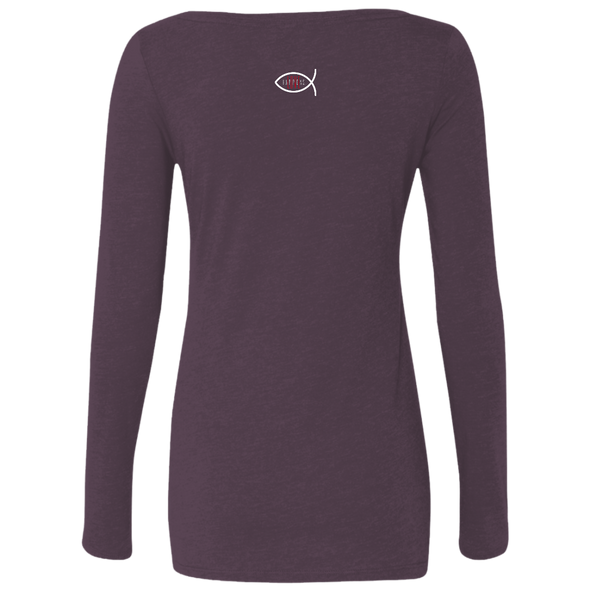 Rooted Sisters  Bella Triblend LS Scoop (2 Colors + up to 2XL)