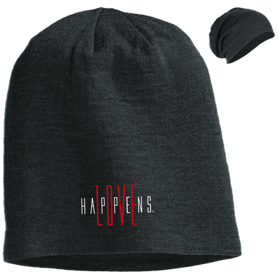 LOVE HAPPENS Slouch Beanie