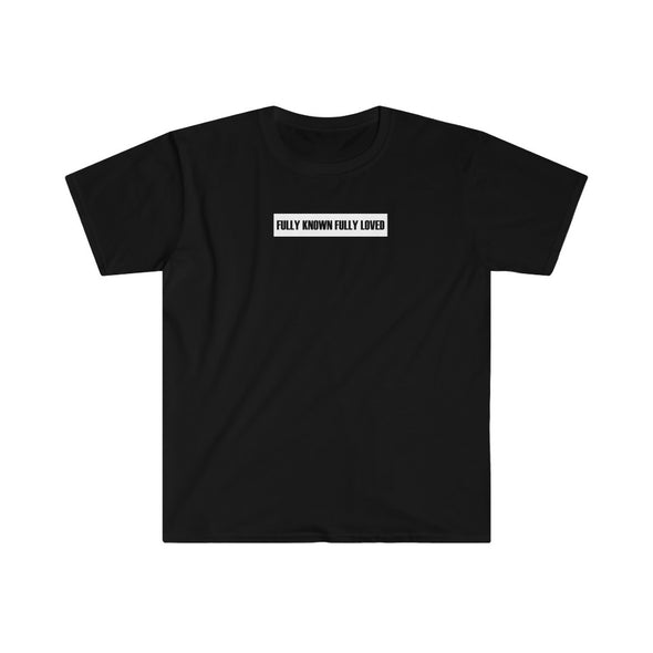 FULLY KNOWN BLOCKOUT Unisex Softstyle T-Shirt (5 colors + up to 3 XL)