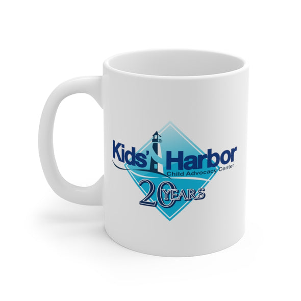 KIDS' HARBOR 20th ANNIVERSARY Premium Ceramic Mug (11oz)