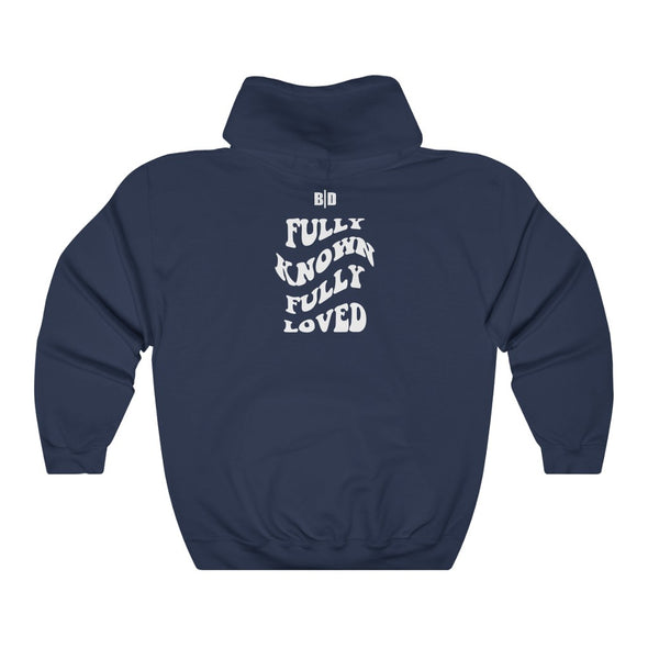 FULLY KNOWN FULLY LOVED Unisex Heavy Blend™ Hooded Sweatshirt (5 colors + up to 5 XL)