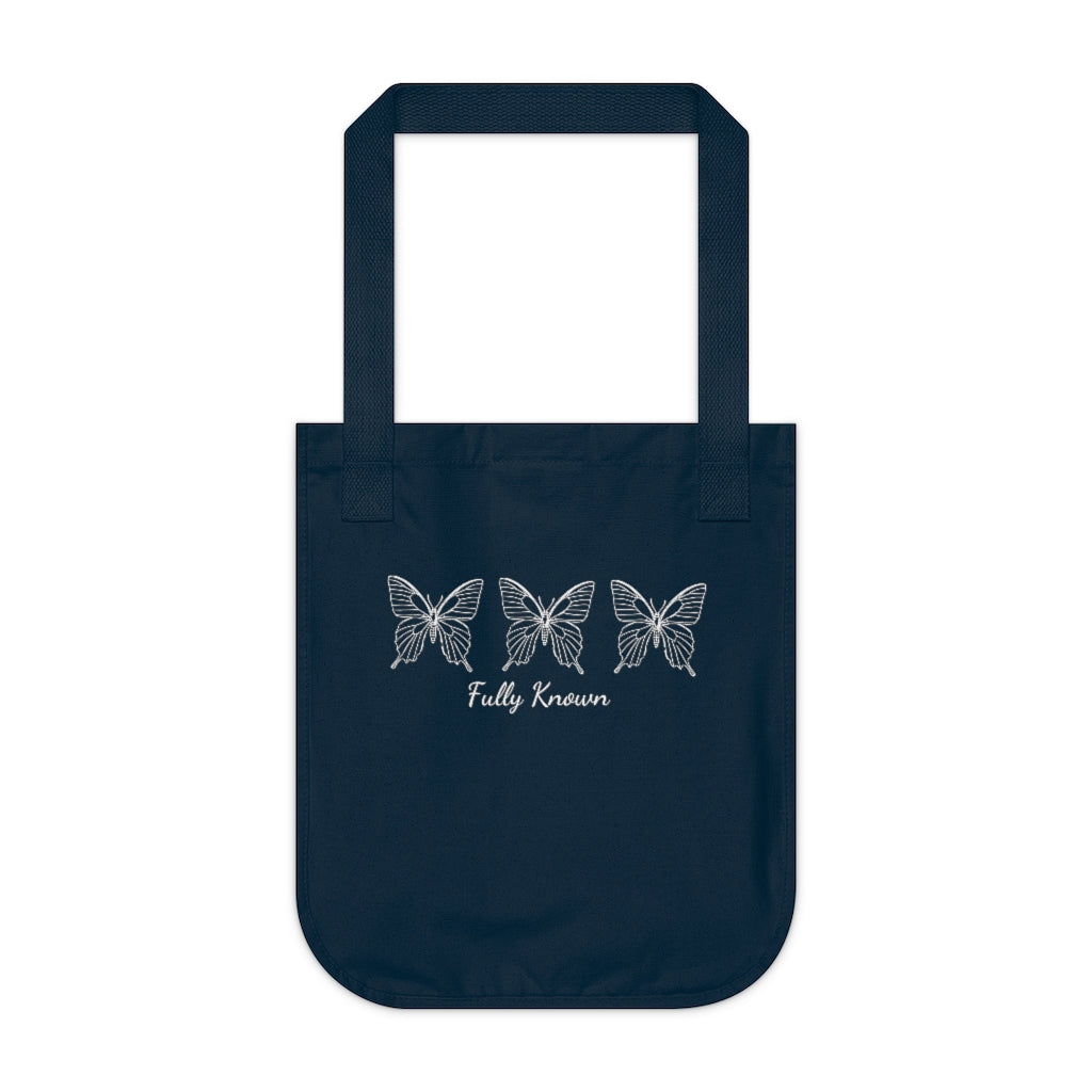 Organic Cotton Grocery Tote Bags, 2 Bags