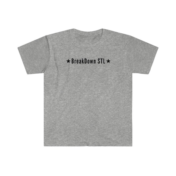 BREAKDOWN STL Unisex Softstyle T-Shirt (3 colors + up to 3XL)