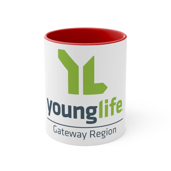Young Life Gateway Region Accent Coffee Mug, 11oz