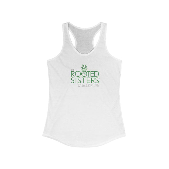 ROOTED SISTERS Women's Ideal Racerback Tank