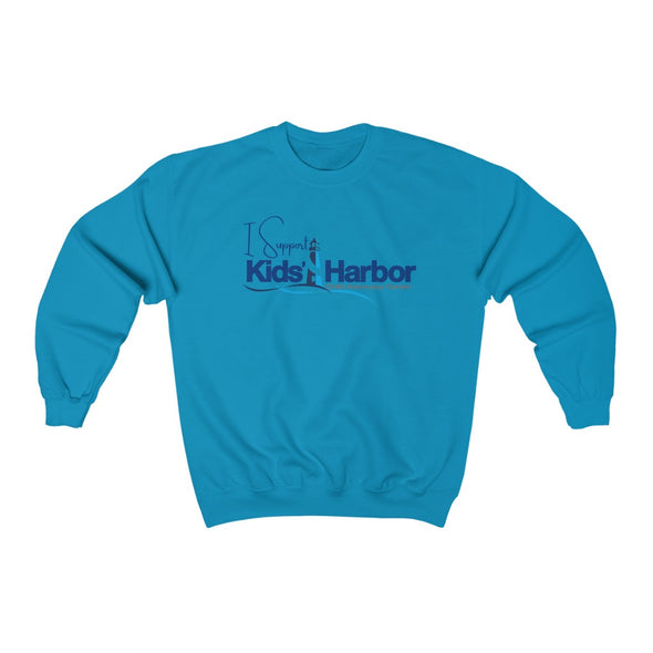 I SUPPORT KIDS' HARBOR Unisex Heavy Blend™ Crewneck Sweatshirt