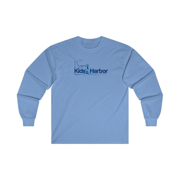 I SUPPORT KIDS' HARBOR Ultra Cotton Long Sleeve Tee (5 colors + up to 2XL)