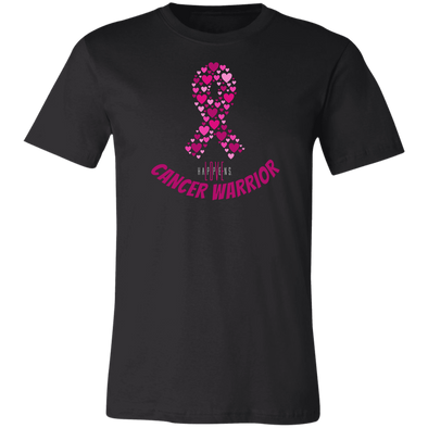 CANCER WARRIOR Unisex T-Shirt (2 colors + up to 4XL)