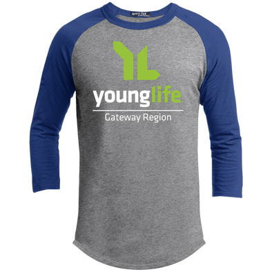 Young Life Youth Campshirt 3/4 Raglan Sleeve Shirt (Up to Youth XL)