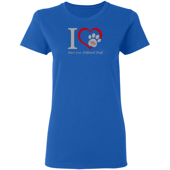 PET LOVER ❤️Ladies' 5.3 oz. T-Shirt ( 6 Colors + up to 3XL)
