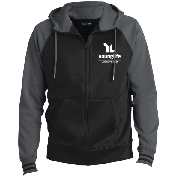 Young Life Sport-Wick® Full-Zip Hooded Jacket (4 colors + up to 4XL)