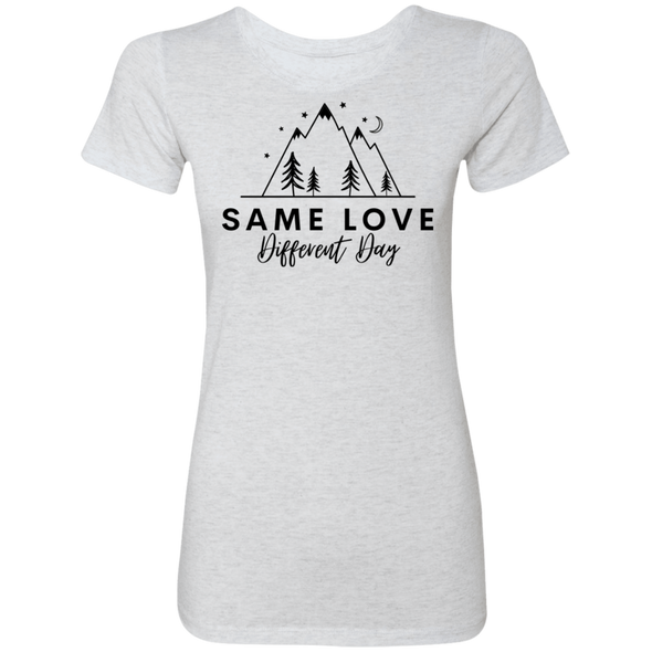 SAME LOVE - DIFFERENT DAY Mountain Lovers Preshrunk Tee (5 colors)