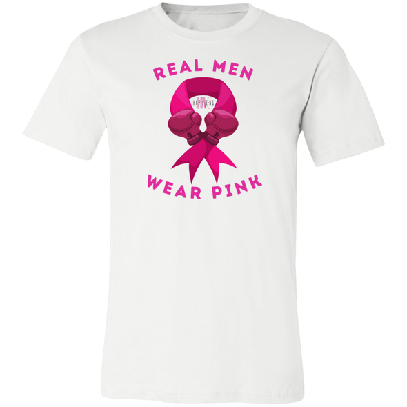 REAL MEN WEAR PINK Unisex  T-Shirt (2 colors + up to 4XL)