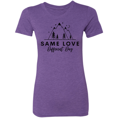 SAME LOVE - DIFFERENT DAY Mountain Lovers Preshrunk Tee (5 colors)