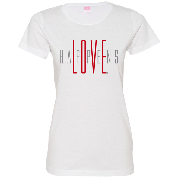 LOVE HAPPENS Fine Jersey T-Shirt