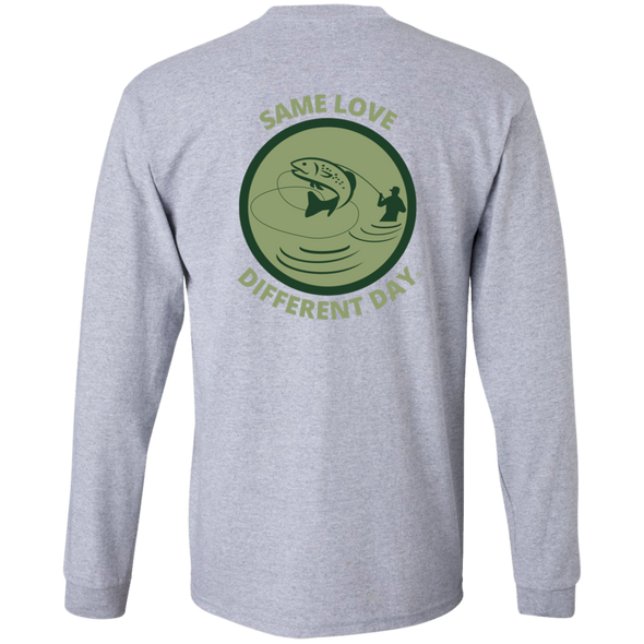 ANGLER'S SAME LOVE DIFFERENT DAY - Classic Long Sleeve Tee (7 colors)