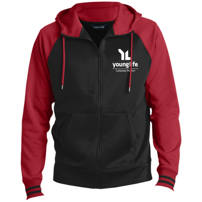 Young Life Sport-Wick® Full-Zip Hooded Jacket (4 colors + up to 4XL)