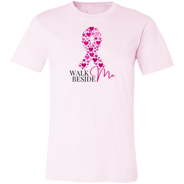 WALK BESIDE ME Unisex Jersey T-Shirt (2 colors + up to 4XL)
