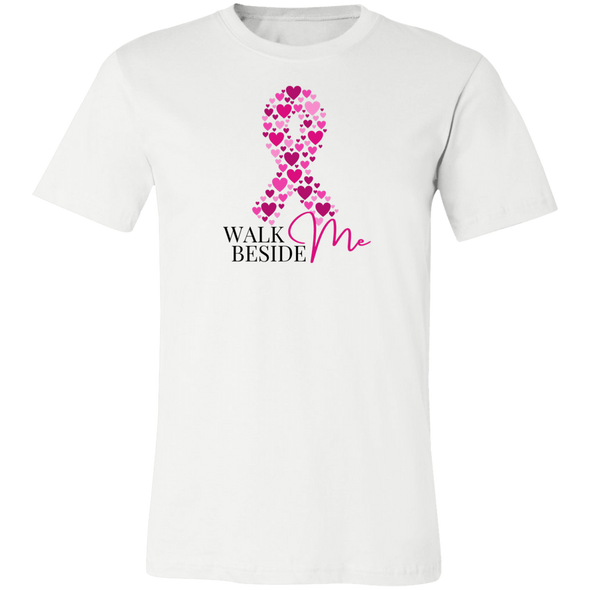 WALK BESIDE ME Unisex Jersey T-Shirt (2 colors + up to 4XL)