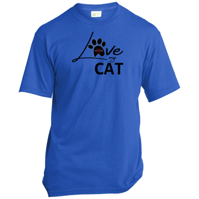 I LOVE MY CAT Unisex T-Shirt Made in the USA (4 colors / up to 4XL)
