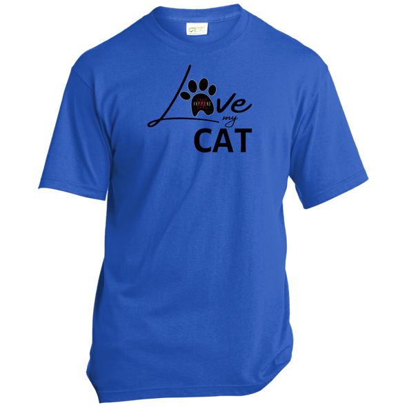 I LOVE MY CAT Unisex T-Shirt Made in the USA (4 colors / up to 4XL)