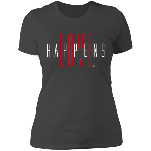 LOVE HAPPENS Boyfriend T-Shirt (Up to 3XL)