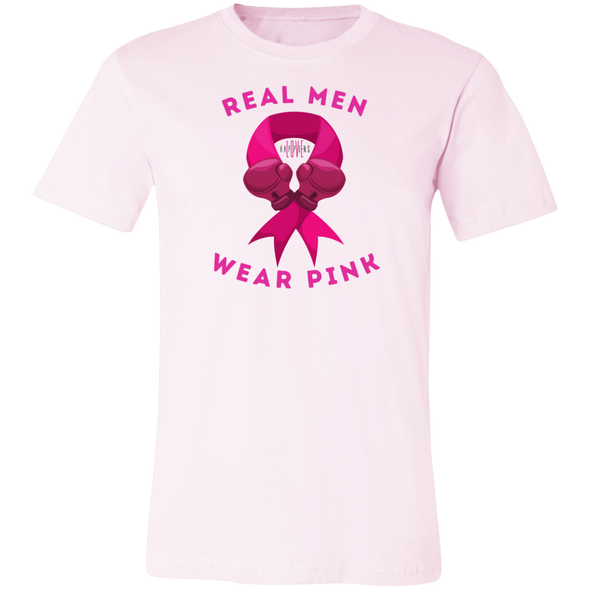 REAL MEN WEAR PINK Unisex  T-Shirt (2 colors + up to 4XL)