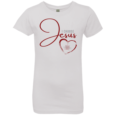I CHOOSE JESUS Princess T-Shirt