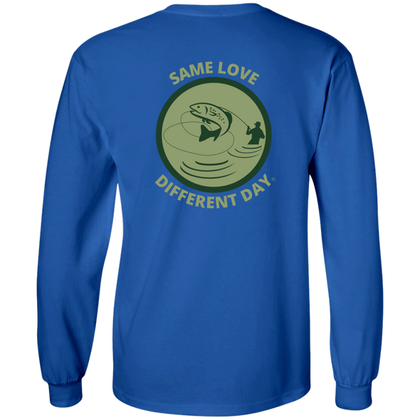 ANGLER'S SAME LOVE DIFFERENT DAY - Classic Long Sleeve Tee (7 colors)