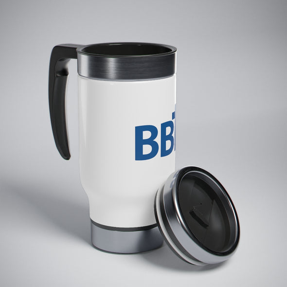 BBT Stainless Steel Travel Mug with Handle, 14oz