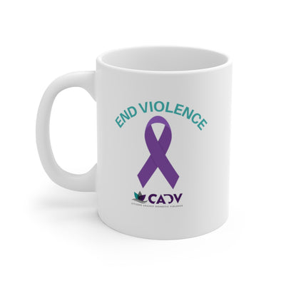 END VIOLENCE Ceramic Mugs (11oz / 15oz)