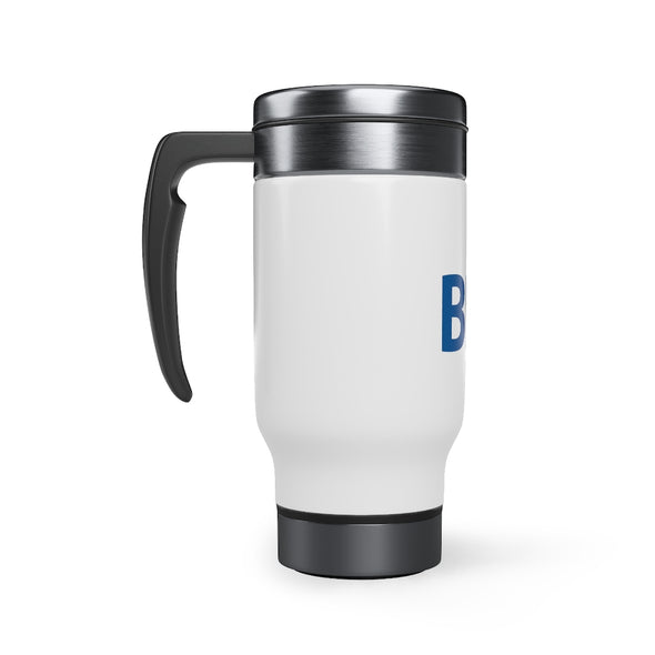 BBT Stainless Steel Travel Mug with Handle, 14oz